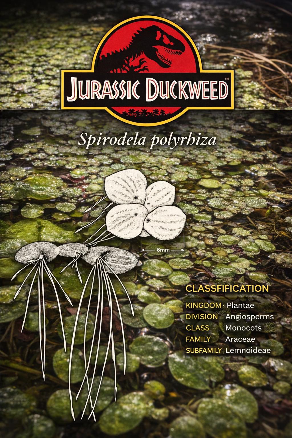 Jurassic Duckweed (Giant Duckweed)